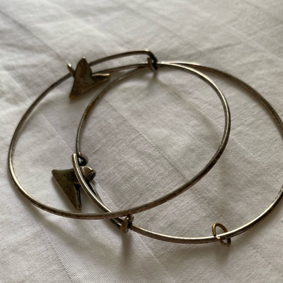 Alex and Ani Silver Shark Tooth Bracelet - Picture 7 of 11